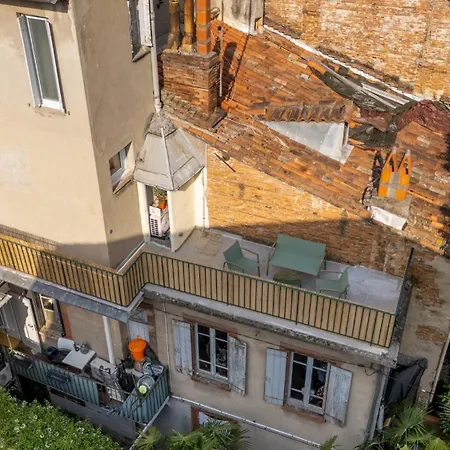 Magnifique Terrasse Et Parking Privé Place Dupuy Toulouse
