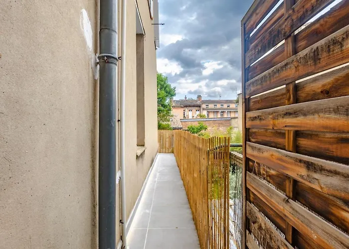 Magnifique Terrasse Et Parking Prive Place Dupuy * Toulouse